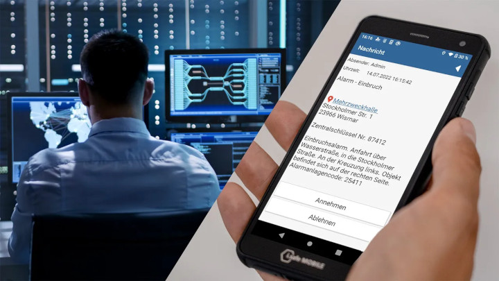 Digitale Alarmintervention nach VdS2172 1